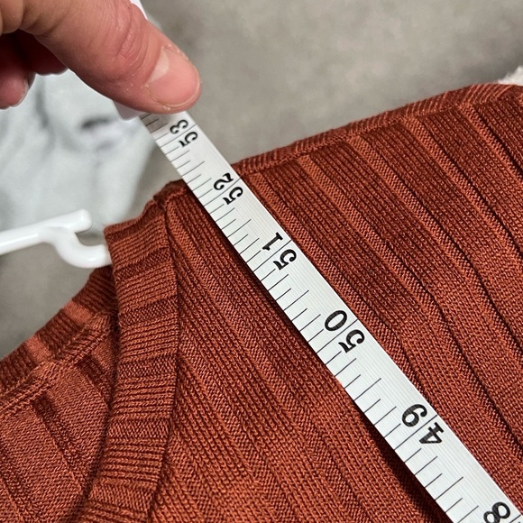 Old Navy Womens Size large Tall Copper Knit Dress - Picture 10 of 10